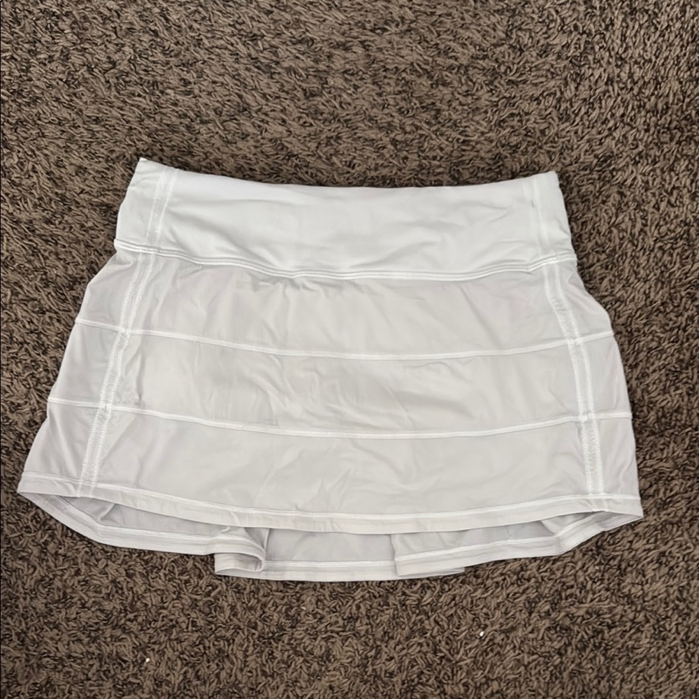 Women's White Lulu skirt